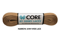 Schnürsenkel Derby Laces CORE Latte Brown 244cm