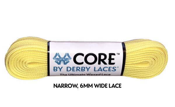 Schnürsenkel Derby Laces CORE Lemon Yellow 244cm