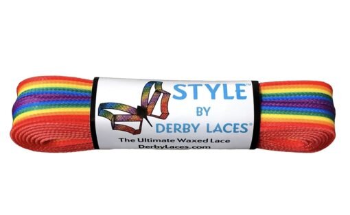 Schnürsenkel Derby Laces STYLE Rainbow Stripe 213cm 84"
