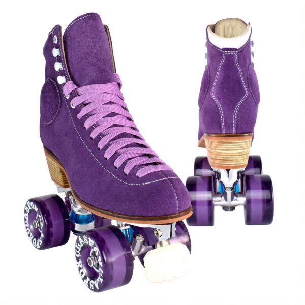Schuhe Rollschuh Wifa Street Suede Grape
