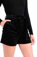 Shorts Lili Sidonio Young Ladies Knitted TL120BN Black