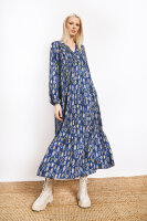 Kleid Molly Bracken Ladies Woven Dress E1634BN Blue Ilona