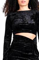 Kleid Lili Sidonio Young Ladies Knitted Dress TLS281BN Black