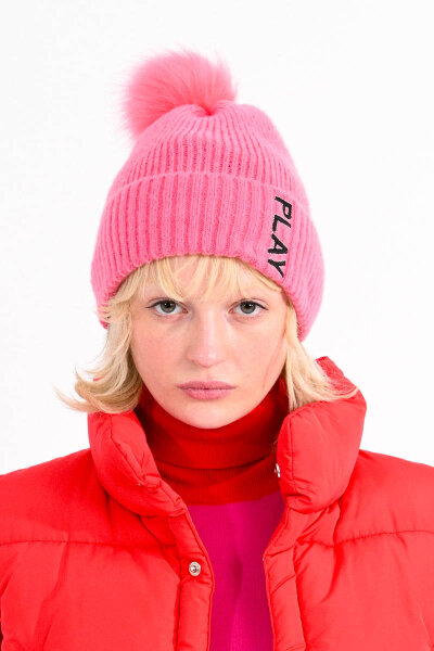 Mütze Lili Sidonio Young Ladies Knitted Hat BL04BN Pink - ni-ki mode ,  12,99 €
