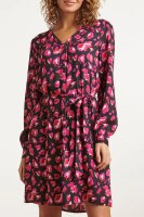 Kleid Smashed Lemon 23559 Black-Fuchsia