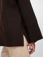 Pullover Pieces PCJade L/S Oversize High Neck Knit Mole
