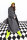 Mantel Lili Sidonio Young Ladies Woven Coat PLF106BH Ash Black