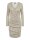 Kleid Pieces PCDelphia L/S New Wrap Dress Silver