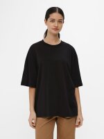 Shirt Object ObjGima 2/4 Oversize T-Shirt Black
