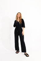 Jumpsuit Lili Sidonio Young Ladies Woven LAL461CP Black