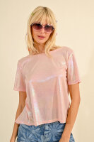 Shirt Lili Sidonio Young Ladies Knitted Tee LAL254CE Coral