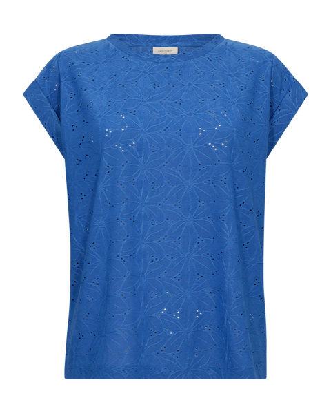 Shirt Freequent FQBlond Tee Flower Nebulas Blue