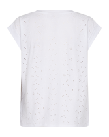Shirt Freequent FQBlond Tee Flower Brilliant White