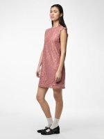 Kleid Pieces PCOlline SL Lace Dress Canyon Rose