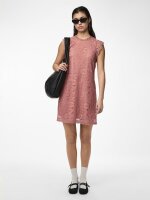 Kleid Pieces PCOlline SL Lace Dress Canyon Rose M