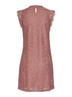 Kleid Pieces PCOlline SL Lace Dress Canyon Rose M