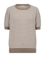 Pullover Freequent FQDodo SS Simply Taupe w. Moonbeam