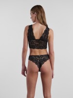 Bralette Pieces PCLina Lace Bra Top Black