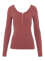Shirt Pieces PCKitte LS Top NOOS Apple Butter