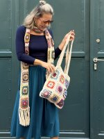 Häkeltasche ni-ki granny square creme