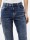 Jeans Pieces PCBella HW Tap Ankle MB406 Medium Blue Denim