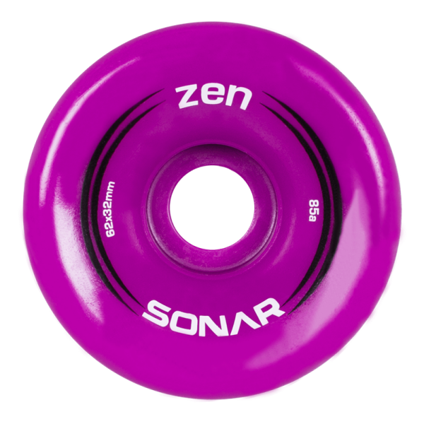Rollen Zen Radar Sonar 62x32mm 85A magenta 4er Pack