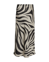 Rock Freequent FQBlosa Skirt Black w. Silver Cloud