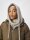 Balaklava Object OBJMilu Knit Balaclava Humus/Melange