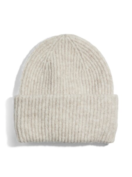 Mütze Pieces PCMoella Hood Whitecap Gray Melange