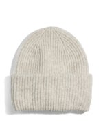 Mütze Pieces PCMoella Hood Whitecap Gray Melange