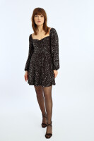 Kleid Lili Sidonio Young Ladies Knitted Dress ML26CH Black