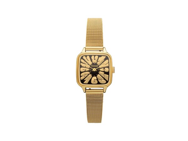 Armbanduhr Komono Kate Flower Royale Gold Black