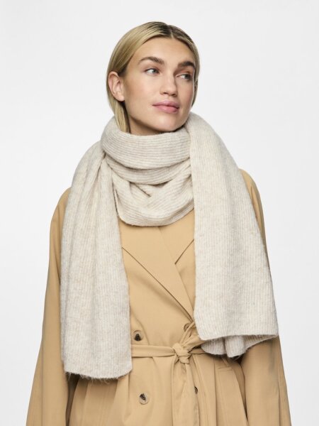 Schal Pieces PCMoella Scarf Whitecap Gray Melange