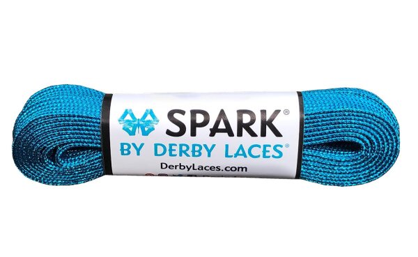 Schnürsenkel Derby Laces SPARK Pool Blue 244cm 96"