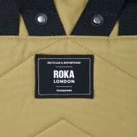 Rucksack Roka Canfield Small Black Label Recycled Canvas BL Khaki