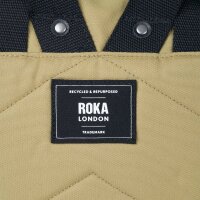 Rucksack Roka Canfield Medium Black Label Recycled Canvas BL Khaki
