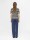 Pullover Object OBJEster S/S gestreift Sandshell Black