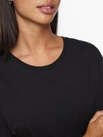 Shirt Pieces PCSara SS Short Tee Black
