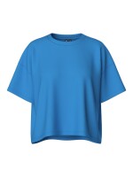 Shirt PCChilli Summer 2/4 Loose Sweat Azure Blue