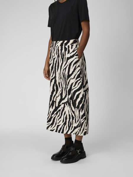 Rock Object OBJJacira MW Skirt Sandshell/Black