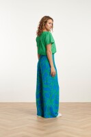 Hose Smashed Lemon 25069 Cobalt Blue/Green