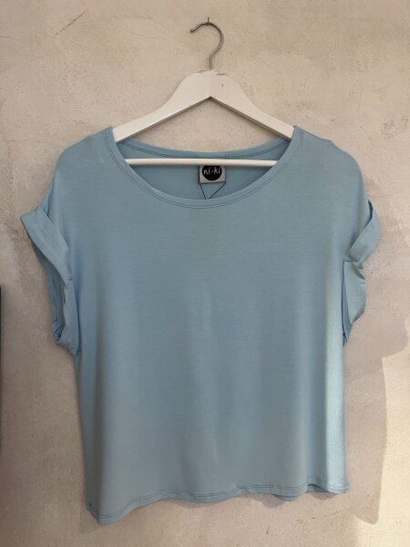 Shirt Kerstin Crop ni-ki 80 baby blue