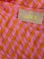Top JJXX JXPetra Seersucker SL Persimmon Orange/Morning Glory