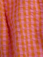 Top JJXX JXPetra Seersucker SL Persimmon Orange/Morning Glory