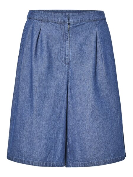 Shorts Pieces PCTenim HW Bermuda Shorts Medium Blue Denim