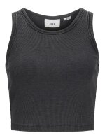 Top JJXX JXFallon SL RIB Tank Top Dark Grey Melange