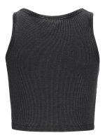 Top JJXX JXFallon SL RIB Tank Top Dark Grey Melange