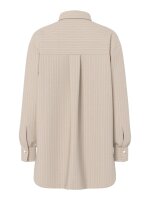 Hemd Pieces PCMelia LS Loose Shirt Crockery/Thin Bright White