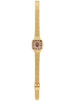 Armbanduhr Komono Kate Flower Royal Gold Blue Rose