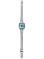 Armbanduhr Komono Kate Flower Royal Silver Lilac